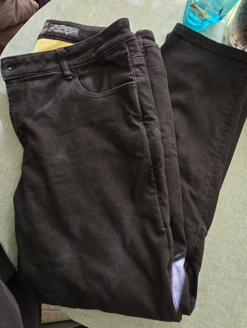 NBT - Armored- Black Motorcycle Pants - The Stalwart Men's Straight Cut - 34/30
